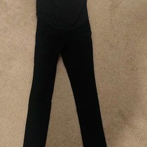 🌞 Pink blush maternity work pants black